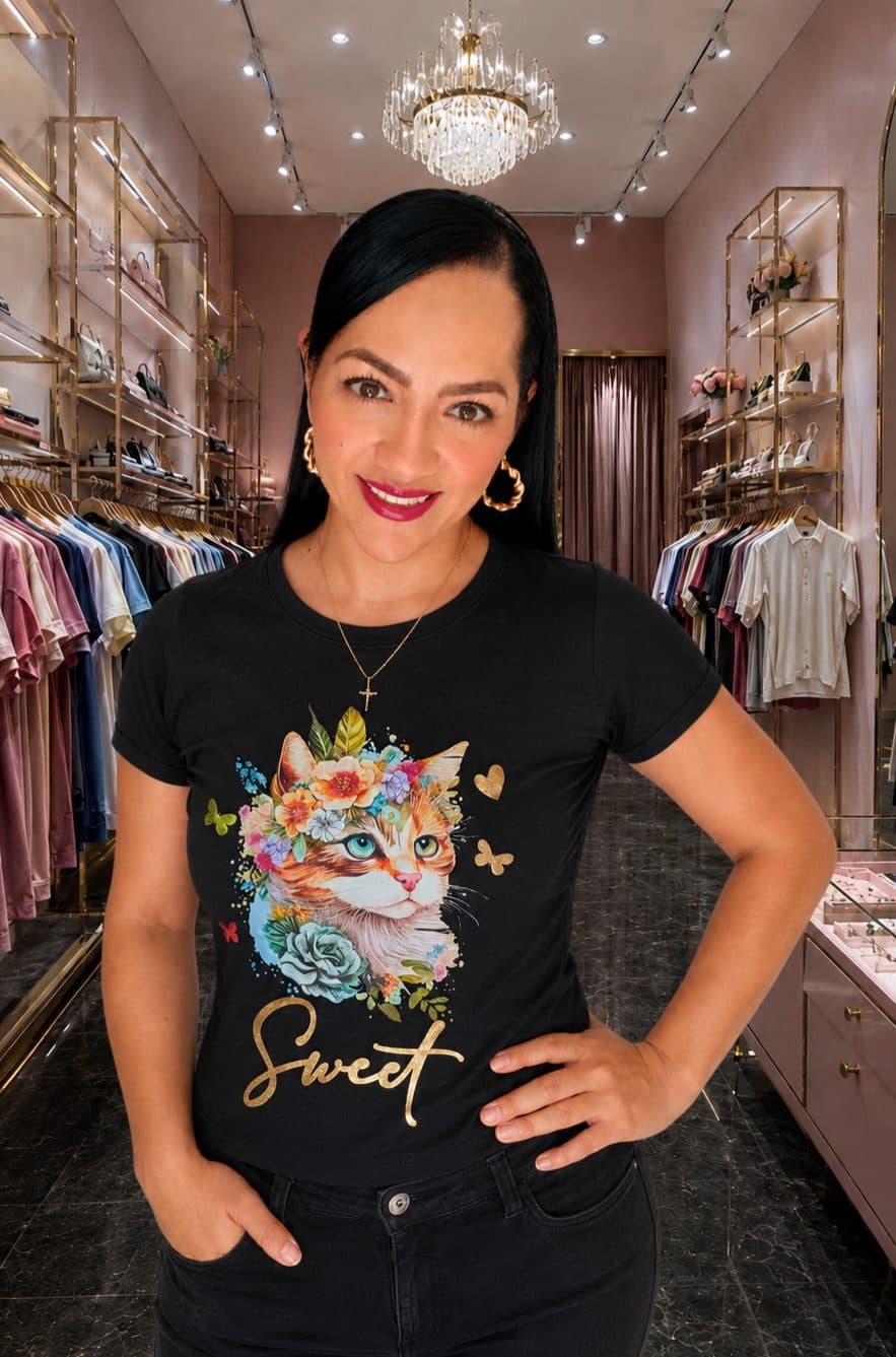 Camiseta algodón licrado semiajustada